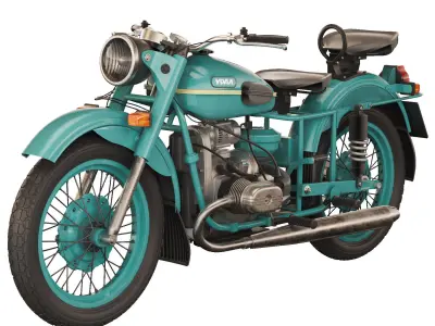 Ural M67-36 1976 3D model