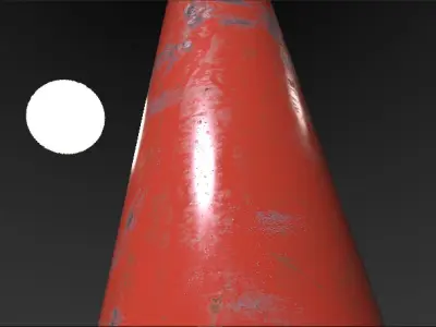 Gas Canister PBR Low-poly 3D model