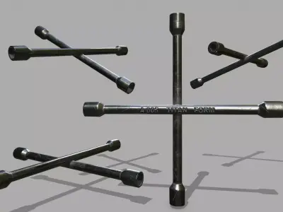  Lug Wrench 3D model