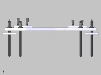 26385-ROBOT BASE ZX165U-H100 3D model