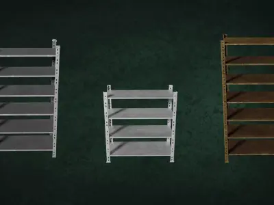 Rack Metals Series ContainerKeepItems G3 N7-9 3D model