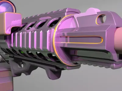 Advance Rifle Patrol 3D model