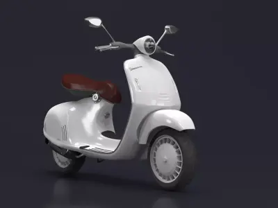 Vespa 946 White 3D model