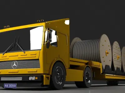 HGV Truck 08 3D model