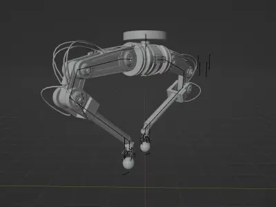 Robot Arm Model 3D model