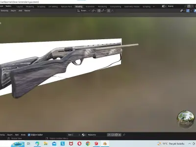 GRANDFA  SHOTGUN 3D model