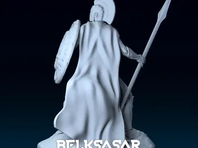 Spartan warrior  3D print model
