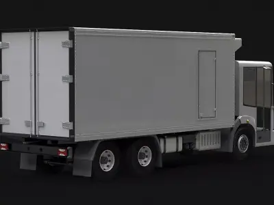Mercedes Econic Box Truck 3D model