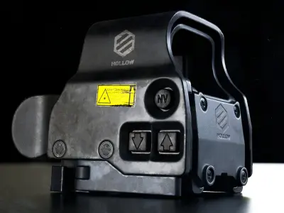 Holographic Sight - EOTECH HWS Low-poly 3D model