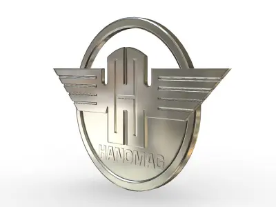 hanomag logo 3D model from CGTrader