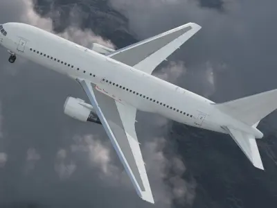 Boeing 767-200 Generic 3D model