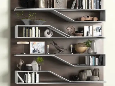 Decorative Set 23 rack 9 3D model