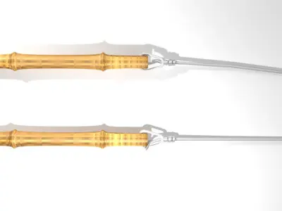 ChainStick - Bamboo 3D model