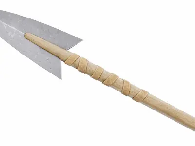 Spear 02 3D model