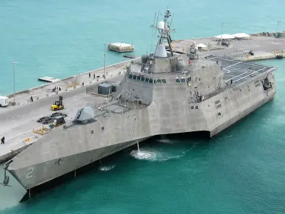 Warship USS INDEPENDENCE 3D model