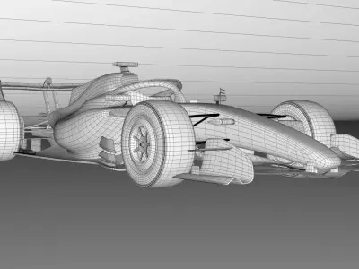 Mercedes W-17 F1 2026 3D model