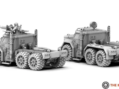 Ironblood - Juggertruck base set 3D print model