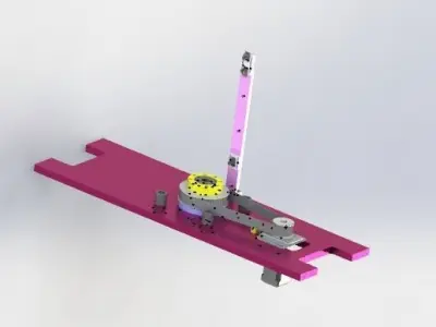 Z axis manipulator 3D model
