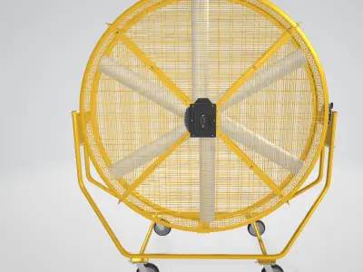 Big Ass Fans AirGo Tilting Fan 3D model