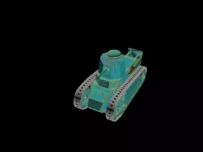 Fiat 3000 3D model