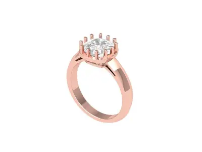 Wedding Ring 3D print model 59