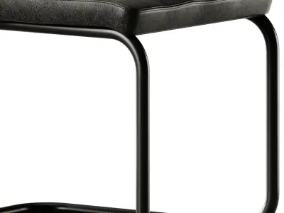 Thonet Cantilever Chair S 64 PV 3D model