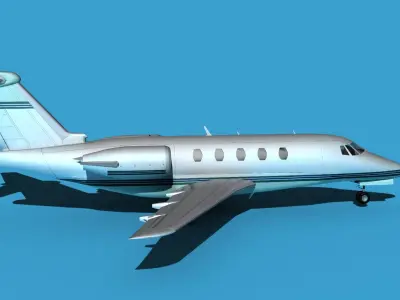 Cessna Citation 650 III V01 3D model