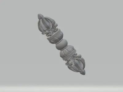 A Tibetan Vajra Dorje  3D print model