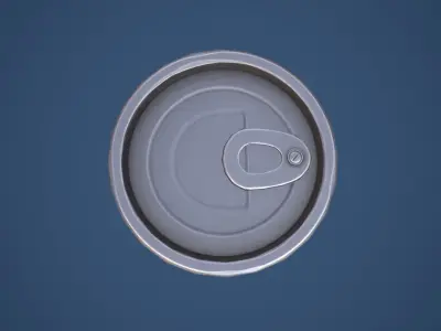 Stylized Canned Pet Food Small Low-poly 3D model