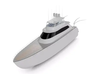 Motor Yacht 3D model