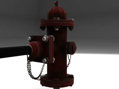 Steel Pipe Hammer 3D  3D model