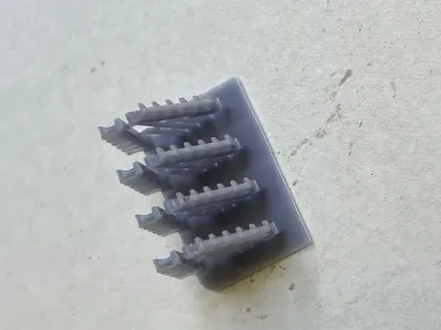 Bf 109 F - G Exhaust  3D print model