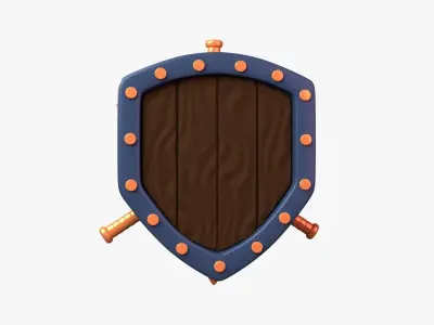 Bronze Tier 3D Illustration 3D model buy
