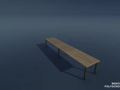 Game Ready Locker Room Props Pack Low-poly 3D model