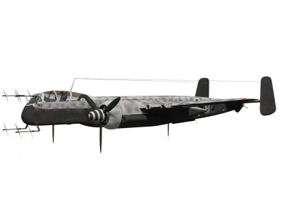Heinkel He 219 Uhu 3D model buy