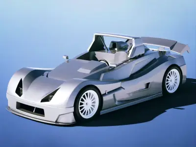 Lada Revolution II RS 2006 Low-poly 3D model