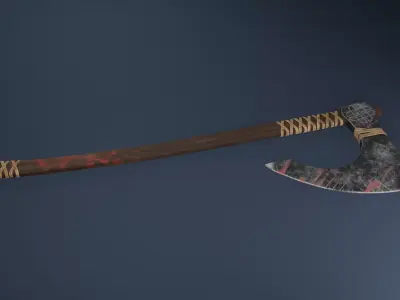 viking ax 3D model