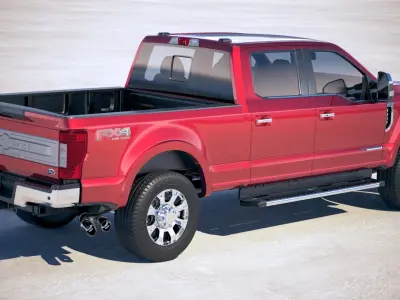 Ford F350 SuperDuty 2020 3D model