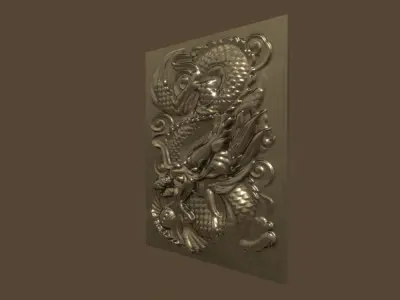 DRAGON RELIEF - NO 1 3D model