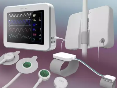 medical hospital and doctor supplies or tools 3D model