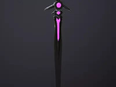 Sword Free low-poly 3D model 24