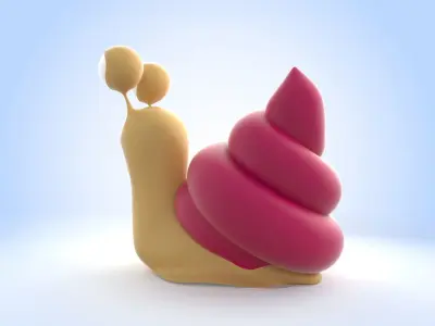Sea Snail 3D model