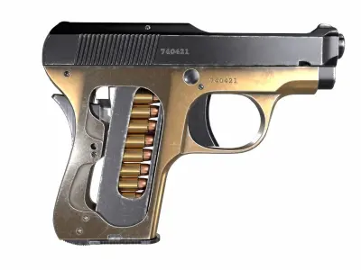  Beretta M418 Low-poly 3D model