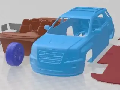 GMC Terrain SLT 2016 Printable Car 3D print model