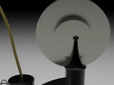 Alexander Graham Bell First Phone 3D model