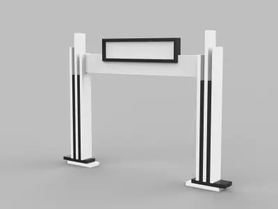  entrance  3D model