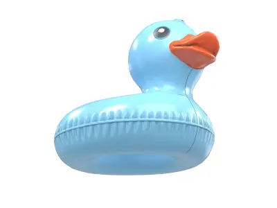 Duck Float v1 003 Low-poly 3D model