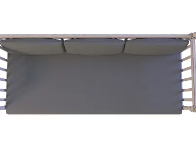 Antique Swedish Sofa 2 3D model