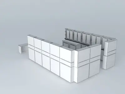 pharmacy building Free 3D model