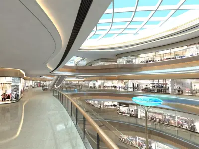 Shopping Mall 1 3D model purchase